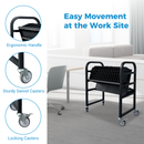 16-Device Mobile Open School Charging Cart Station