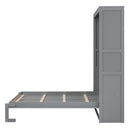 Murphy Wall Bed With Shelves, Space Saving