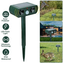 Ultrasonic Animal Repeller Solar Powered Motion Sensor by LJGDeals