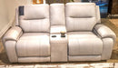 Real Moments - Power Reclining Loveseat With Audio Seating - Ash by Unique Piece Furniture