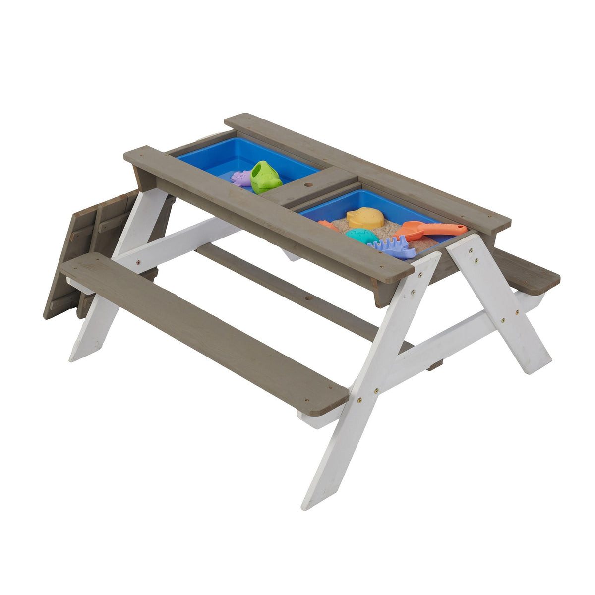 Kids Picnic Table With Sand and Water Table Conversion, photo 26 of 31