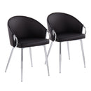 Claire - Contemporary / Glam Stylish Design Chair (Set of 2) by HouseOfZazla