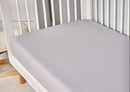 BedGear Hyper-Linen Crib Sheet, Light Grey by HouseOfZazla