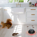 360¡ Ultrasonic Mice Repellent Indoor Rodent Repeller Rat Squirrel Rodent Chaser with 3 Modes 2 Strobe Lights for Kitchen Warehouse