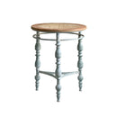 Round Top Carved Table For Living Room by HouseOfZazla