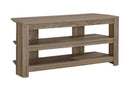 TV Stand Console Media Entertainment Center with 3 Storage Shelves by HouseOfZazla
