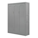 Murphy Wall Bed With Shelves, Space Saving