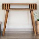 Slatted Console - Light Brown by Unique Piece Furniture