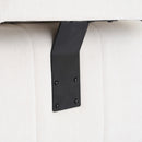 91.73" L-shaped Sofa Sectional Sofa Couch with 2 Stools and 2 Lumbar Pillows for Living Room, Biege