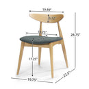 Ergonomic Back Dining Chairs (Set of 2) by HouseOfZazla