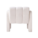31.10" Boucle Upholstered Accent Chair by Unique Piece Furniture
