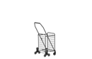 Foldable Utility Shopping Cart on Wheels