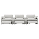 Collins 5-Piece Power Reclining Home Theater Seating Grey