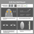 Modern Oval Full Length Wall Mirror