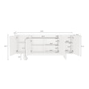 Ella - Sideboard With Adjustable Shelves by HouseOfZazla