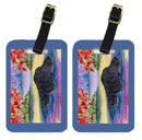 Curly Coated Retriever Luggage Tag
