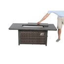 Propane Fire Pit Table - Espresso