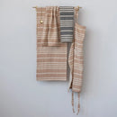Down Home Double Cloth Striped Tea Towels, set of 2