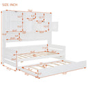 Daybed With All-In-One Cabinet And Shelf