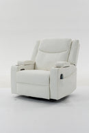 Extra Wide Power Recliner Chair with Heat Massage