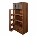 70.87" Tall Kitchen Pantry Cabinet with Multi-Tier Pull-Out Shelf by HouseOfZazla
