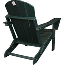 Folding Adirondack Chair, Relaxing Stackable Arm Rest Ergonomic HDPE All-Weather Adirondack Chair