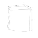 Accent Table, Indoor Outdoor Use - Black