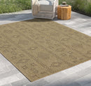 Earth GC_NTL1002 Jute/Mocha Area Rug