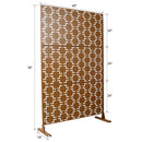 Outdoor & Indoor Metal Privacy Freestanding Decorative Screen by HouseOfZazla