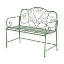 Sunnydaze Outdoor Garden Bench - Green by HouseOfZazla