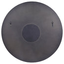 Dorinda 36 x 36 Inch Round Kintsugi Style Wall Mirror Gold