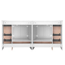 Shaker Free Standing Bathroom Vanity Cabinet & Sink, Soft Close Drawers, Soft Close Doors by HouseOfZazla