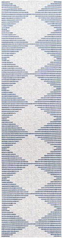 Stephan Blue & Cream Outdoor Rug
