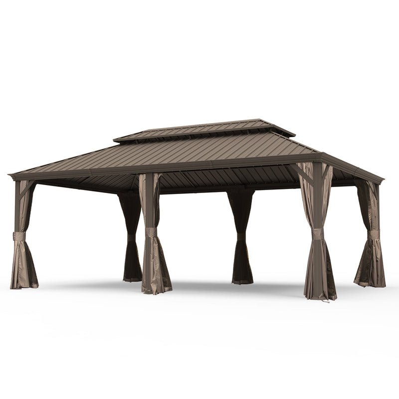 14' X 20' Hardtop Gazebo with Upgraded Features, photo 3 of 10