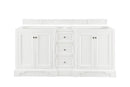 James Martin De Soto 72" Double Bathroom Vanity, Bright White