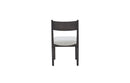 Comfortable Upholstery Cresent Chair (Set of 2) - Peppercorn by HouseOfZazla