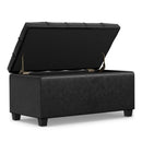 Sienna - Transitional Storage Ottoman Bench by HouseOfZazla