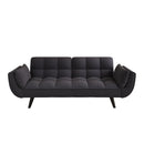 Sofa Soft Two Armrests Throw Pillow Pillow Comfortable Fit Apartment Bedroom Small Space by HouseOfZazla