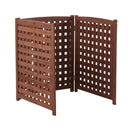 3 Panel Outdoor Air Conditioner Fence Screen by HouseOfZazla