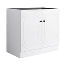 Modern Freestanding Bathroom Vanity With Soft Close Cabinet Doors by Unique Piece Furniture