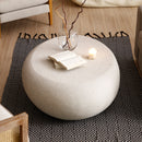 43.31'' Fiberglass Elliptical Coffee Table for Living Room