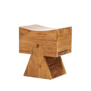 Nico - Stool Ottoman - Brown by HouseOfZazla