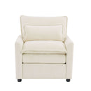 Modern Single Seat Accent Chair With Side Storage Pockets by HouseOfZazla