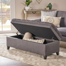 Juliana Storage Ottoman With Birch Legs by HouseOfZazla