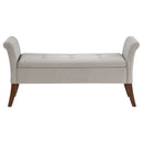 Pasley - Rolled Arm Storage Bench
