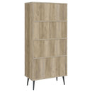 Minerva - 3 Shelf Bookcase With Drawers - Natural by HouseOfZazla