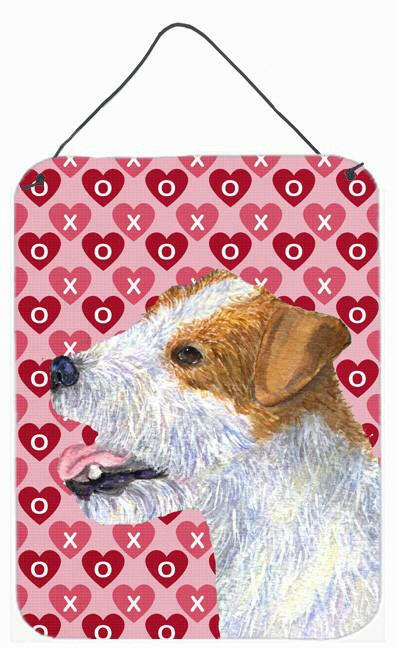 Jack Russell Terrier Hearts Love and Valentine's Day Wall Door Hanging Prints