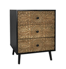 3 Drawer Cabinet, American Furniture,Suitable for bedroom, living room, study