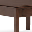 Artisan - Square Coffee Table - Russet Brown by HouseOfZazla