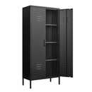 Modern Storage Cabinet With Adjustable Shelves, Magnetic Door Stopper by Unique Piece Furniture